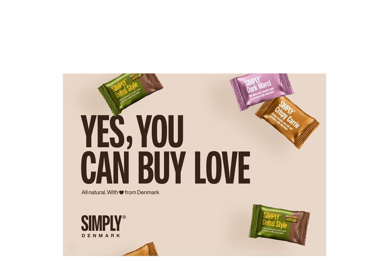 Gift Box, S - Yes, you can buy love (120g)