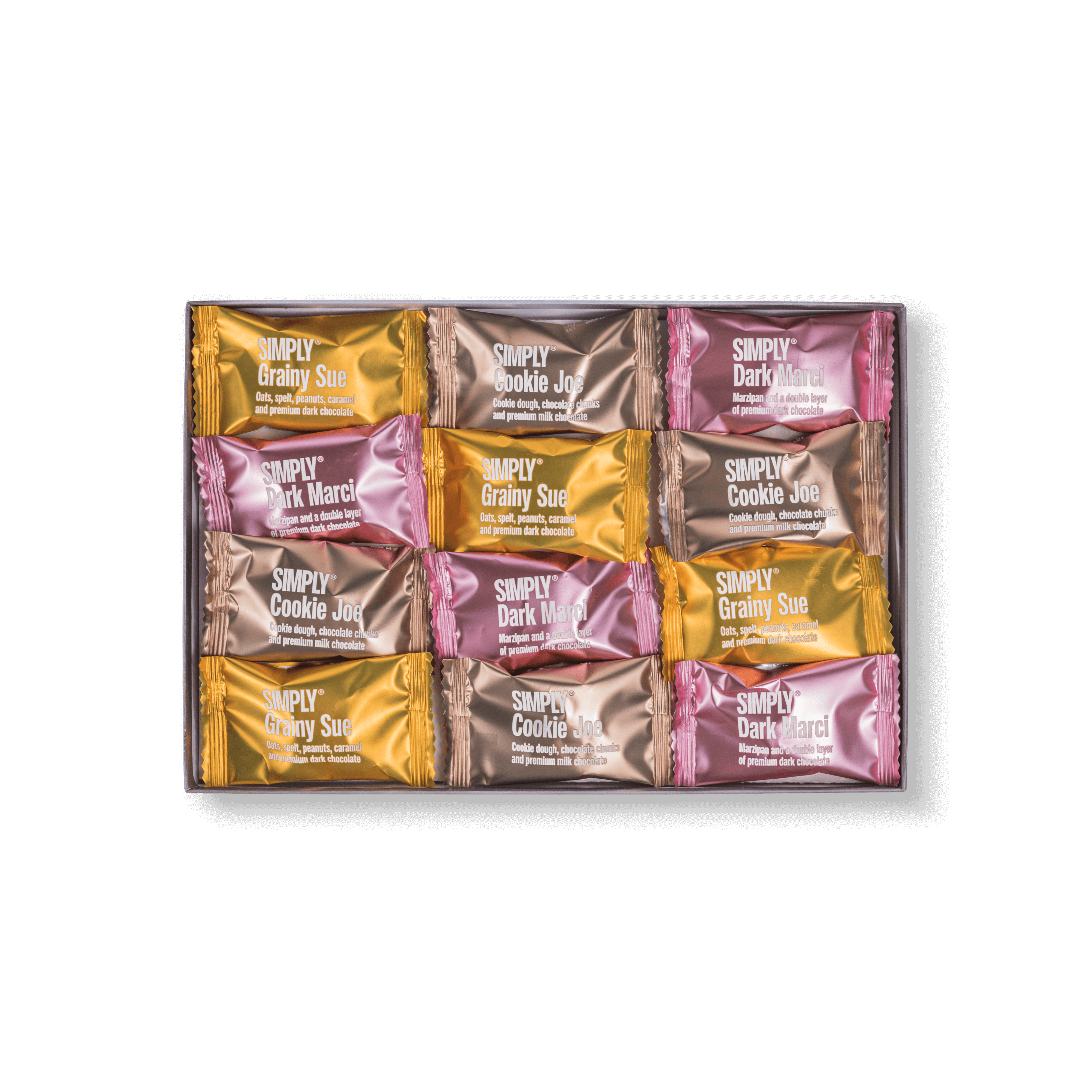 Chokolade Gaveæske 120g - Simply® Yes, You Can Buy Love