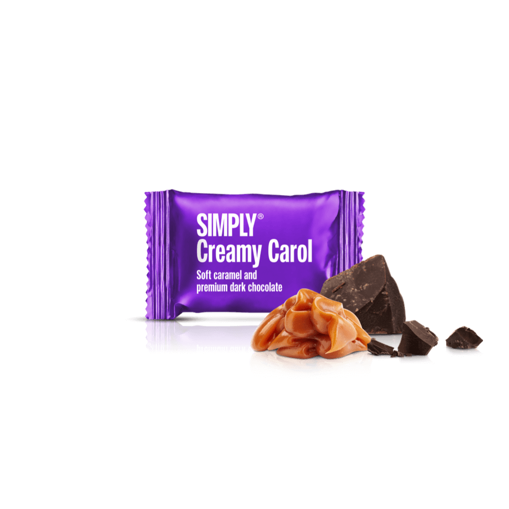 Chokolade Bite mix kasse - 750g - 75 stk - Grainy Mix