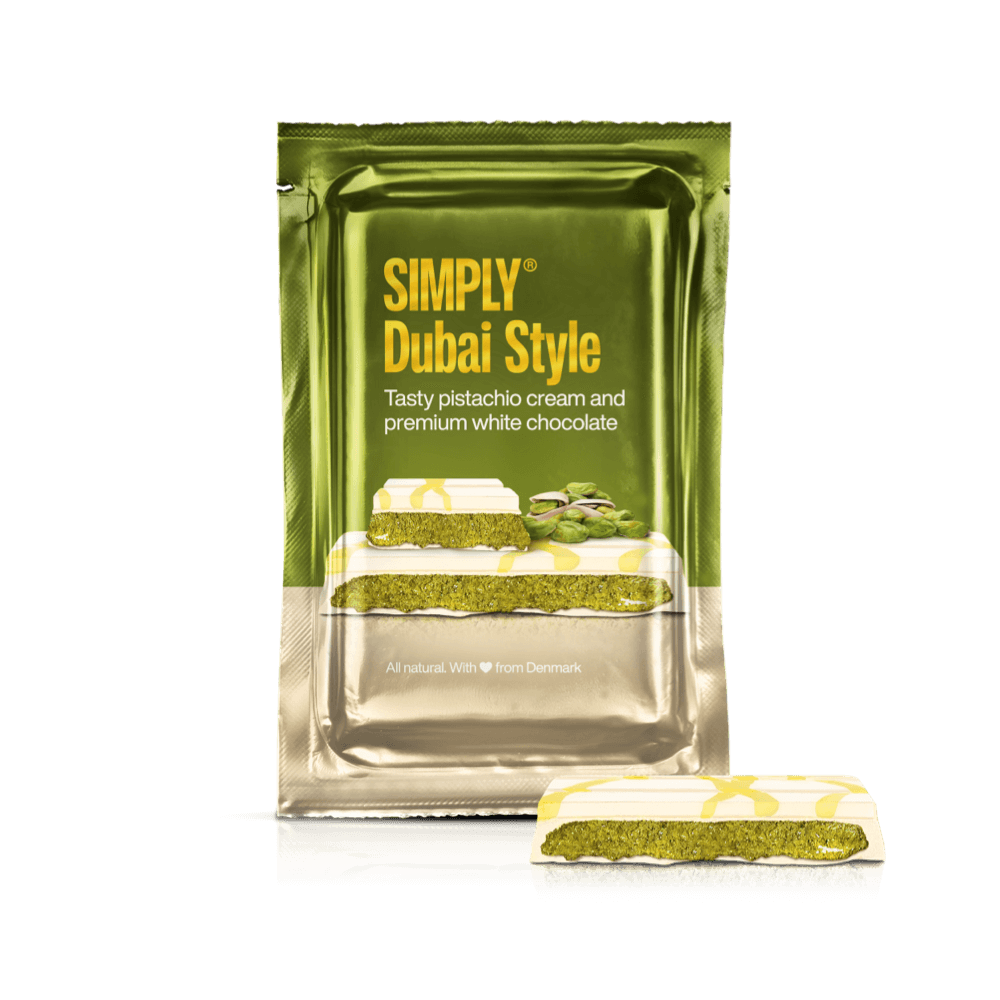 Sharing Bar, Pistacie Chokolade Hvid (90g)