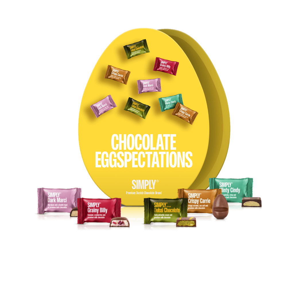 Påskeæg Chokolade Box, Chocolate Eggspectations (400g)