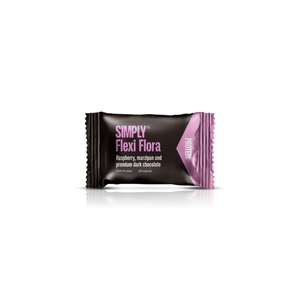 Chokolade Protein Bites kasse - 675g - 75 stk - Simply® Flexi Flora