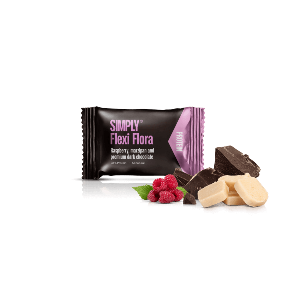 Chokolade Protein Bites kasse - 675g - 75 stk - Simply® Flexi Flora