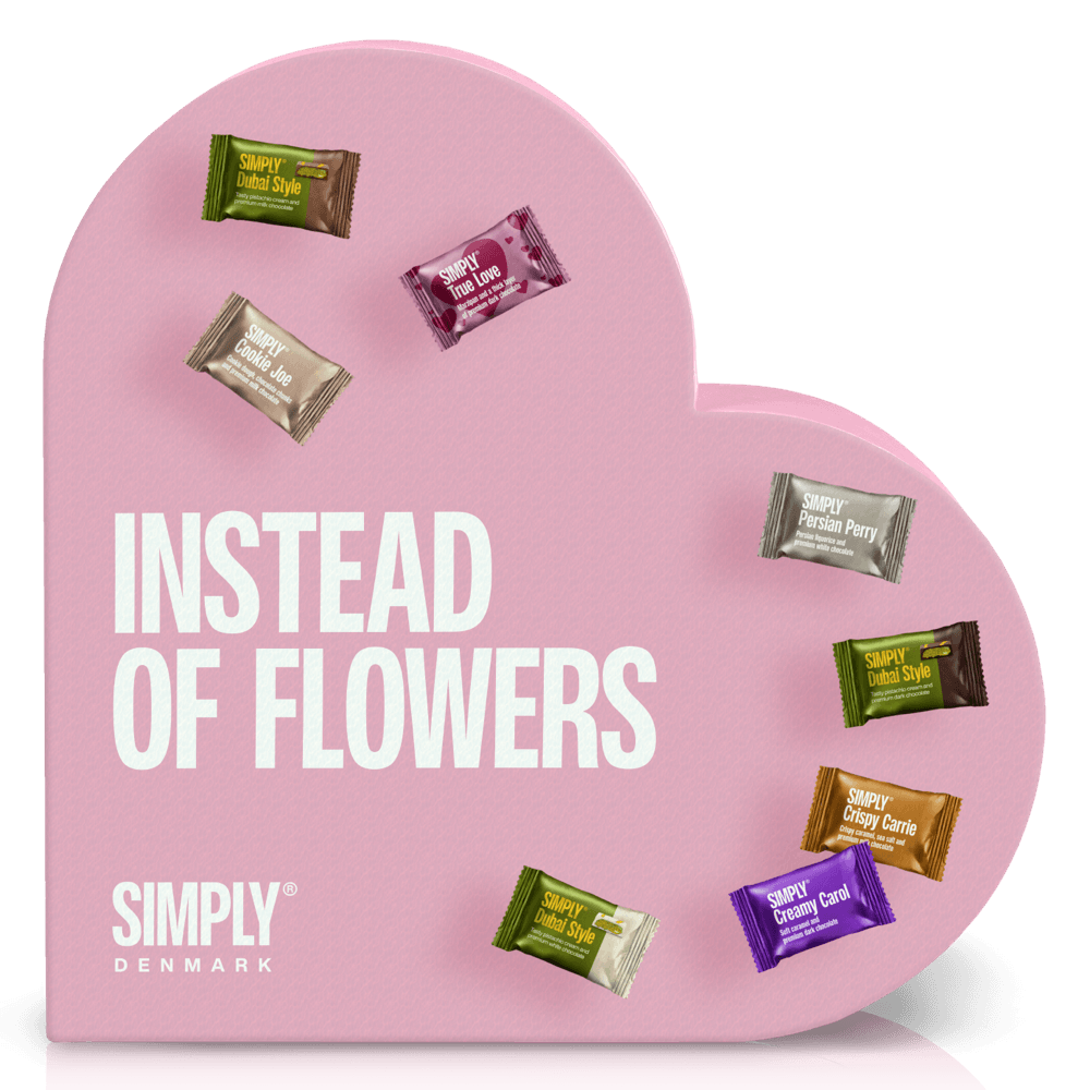 Gift Box, Heart L - Instead of flowers (400g)