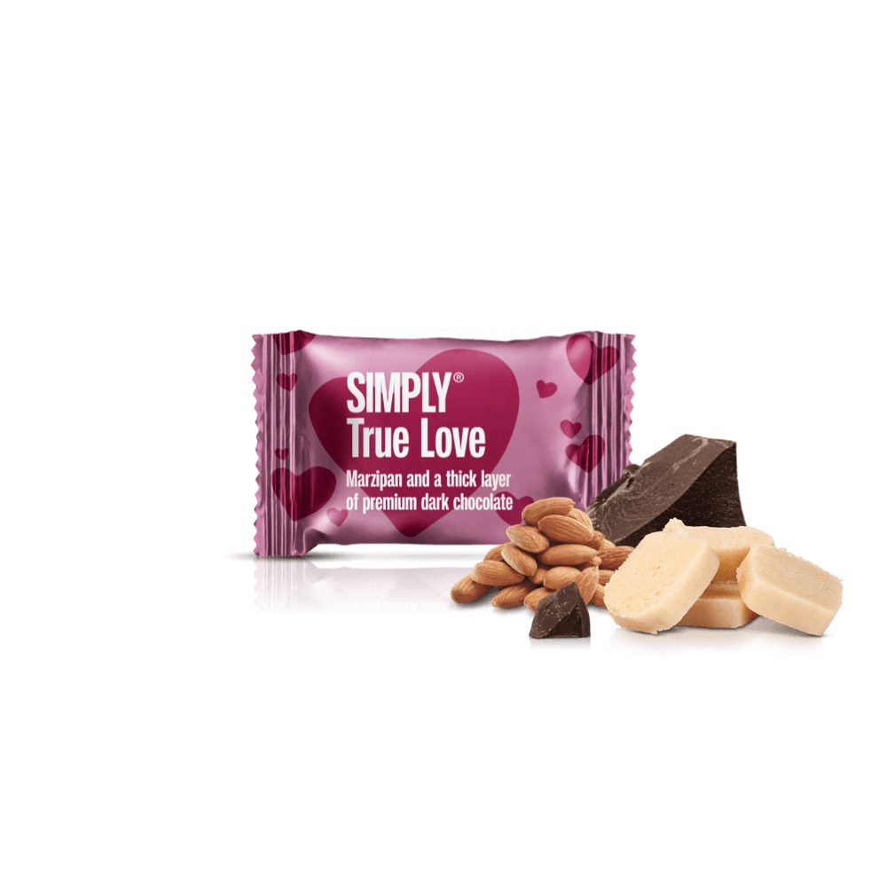 Chokolade Gaveæske 100g - Simply® My True Love