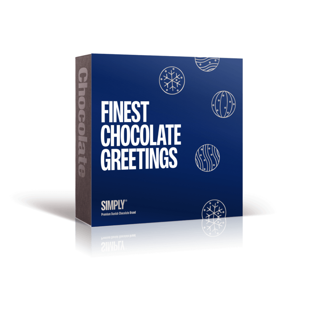 Chokolade Gaveæske 800g - Finest Chocolate Greetings