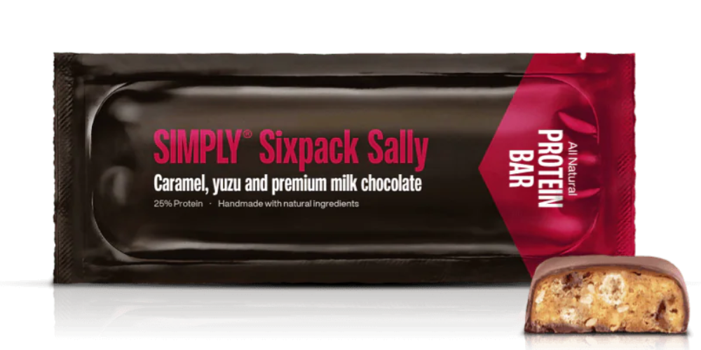Chokolade Proteinbar mix kasse 15 stk - Simply® Arnold/Sally/Tom/Flora/Felix