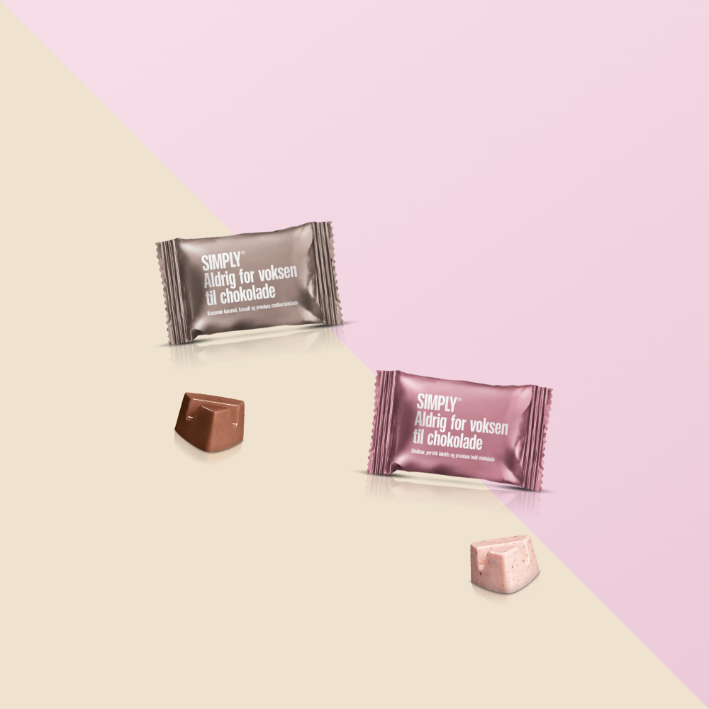 Aldrig for voksen Bites Mix – 75 stk. (750g)