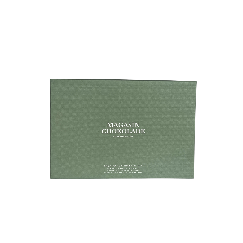 Magasin, 24 stk. Dessertchokolade (252 g), GRØN