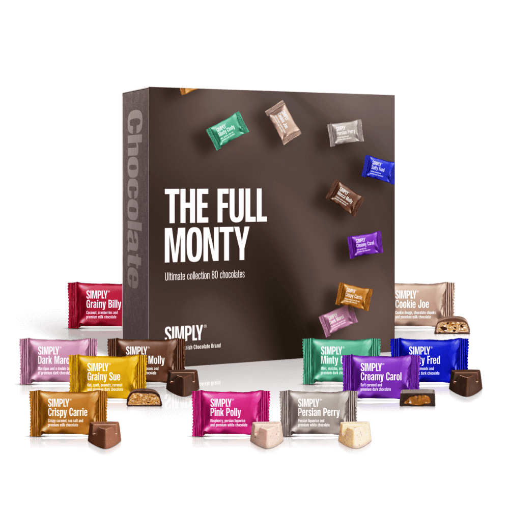 Chokolade Gaveæske 800g - The Full Monty
