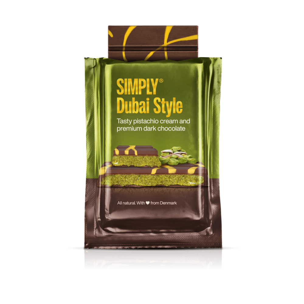 Sharing Bar, Pistacie Chokolade Mørk (90g)