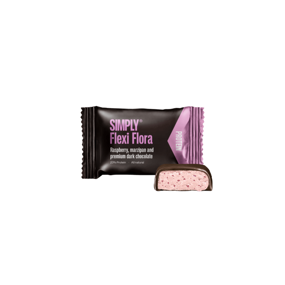 Chokolade Protein Bites kasse - 675g - 75 stk - Simply® Flexi Flora