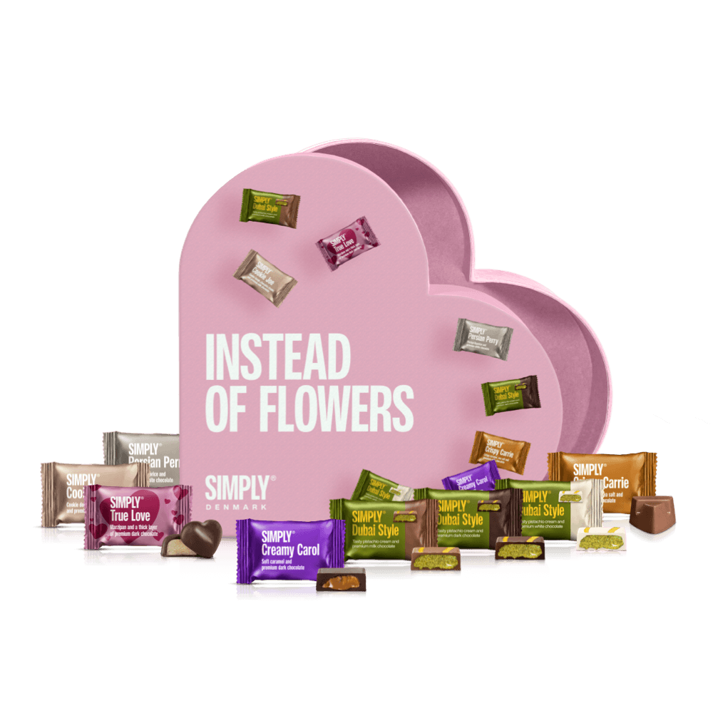 Gift Box, Heart L - Instead of flowers (400g)