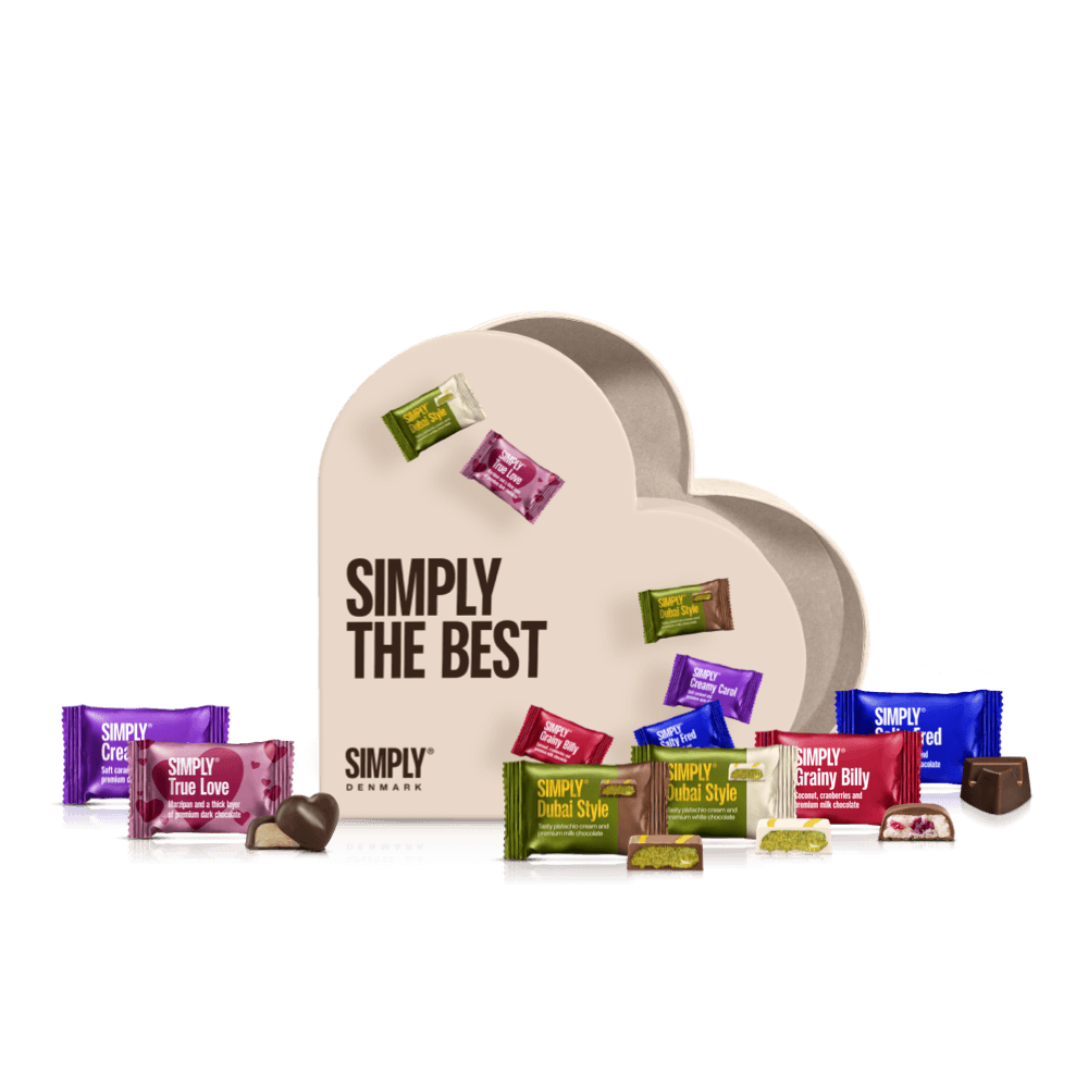 Gift Box, Heart M - Simply the best (200g)