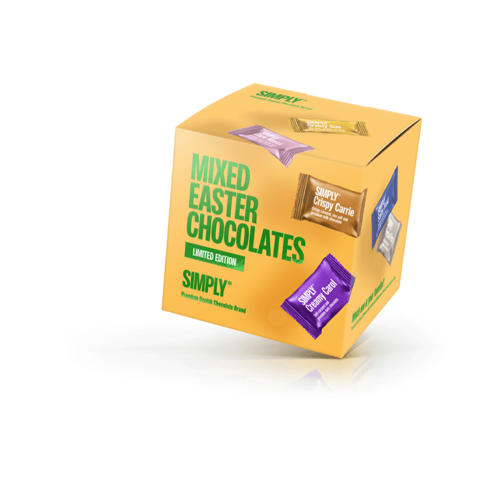 Påske Cube, Mixed Easter Chocolates (90g)