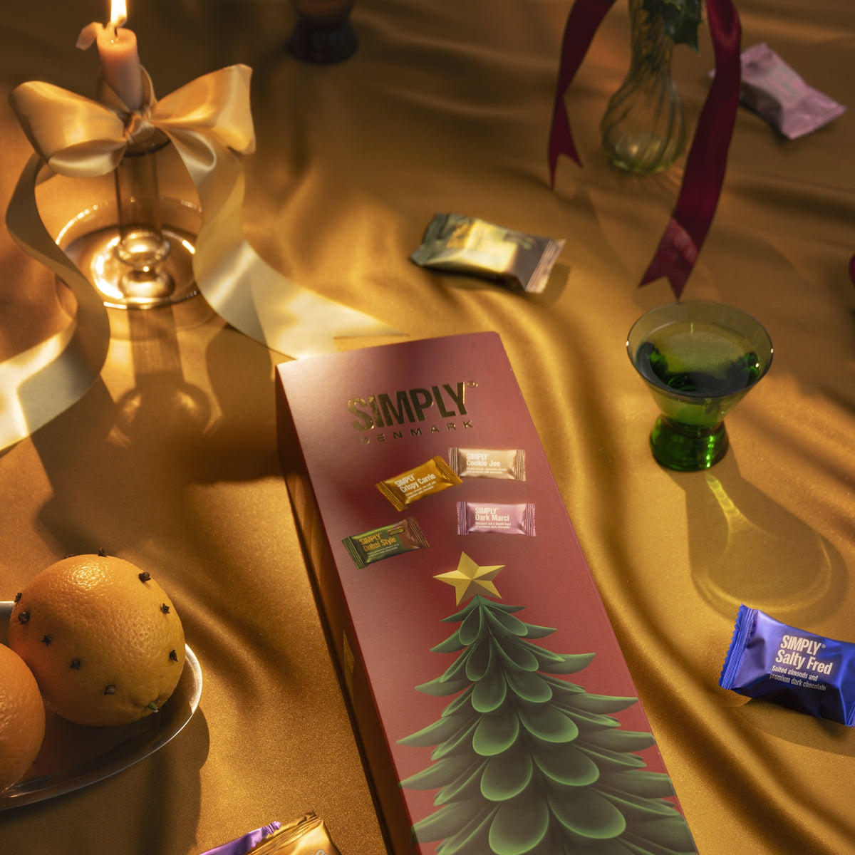 Julekalender, Chokolade Share Size (600g)