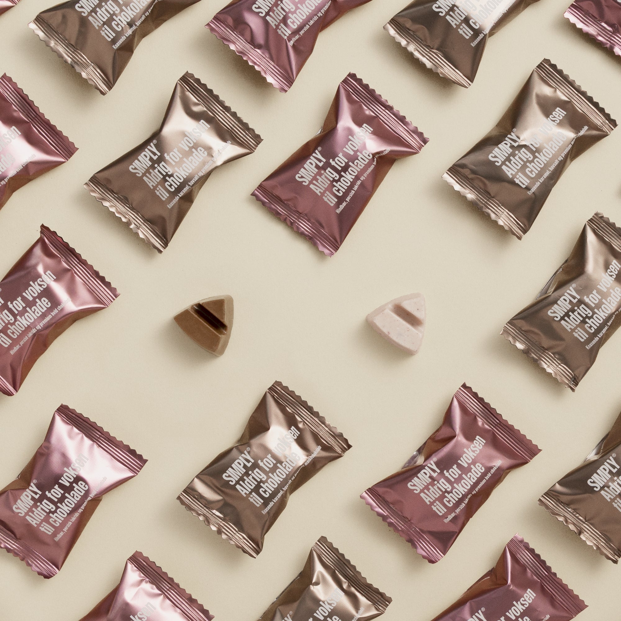 75 X Konfirmationschokolade stykker, Mix Konfirmand (750g)