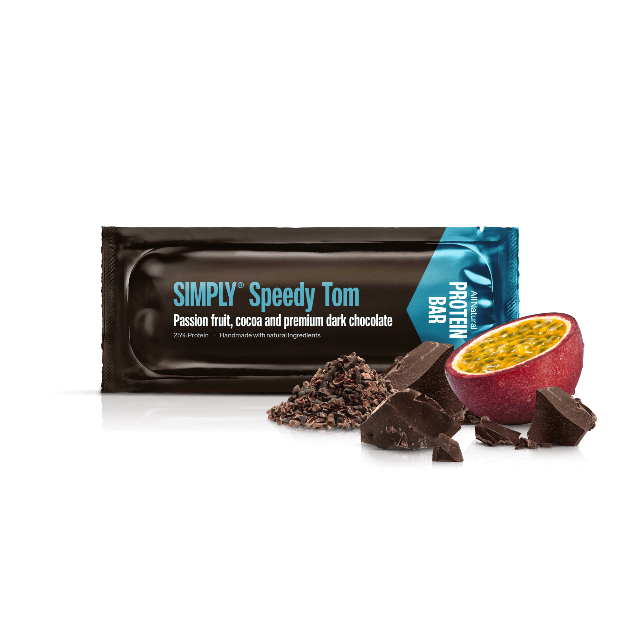 Chokolade Proteinbar kasse 30 stk - Simply® Speedy Tom