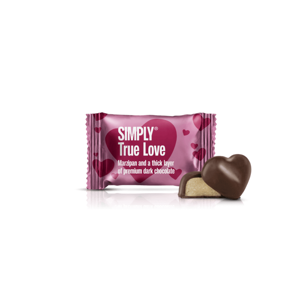 Chokolade Gaveæske 100g - Simply® My True Love