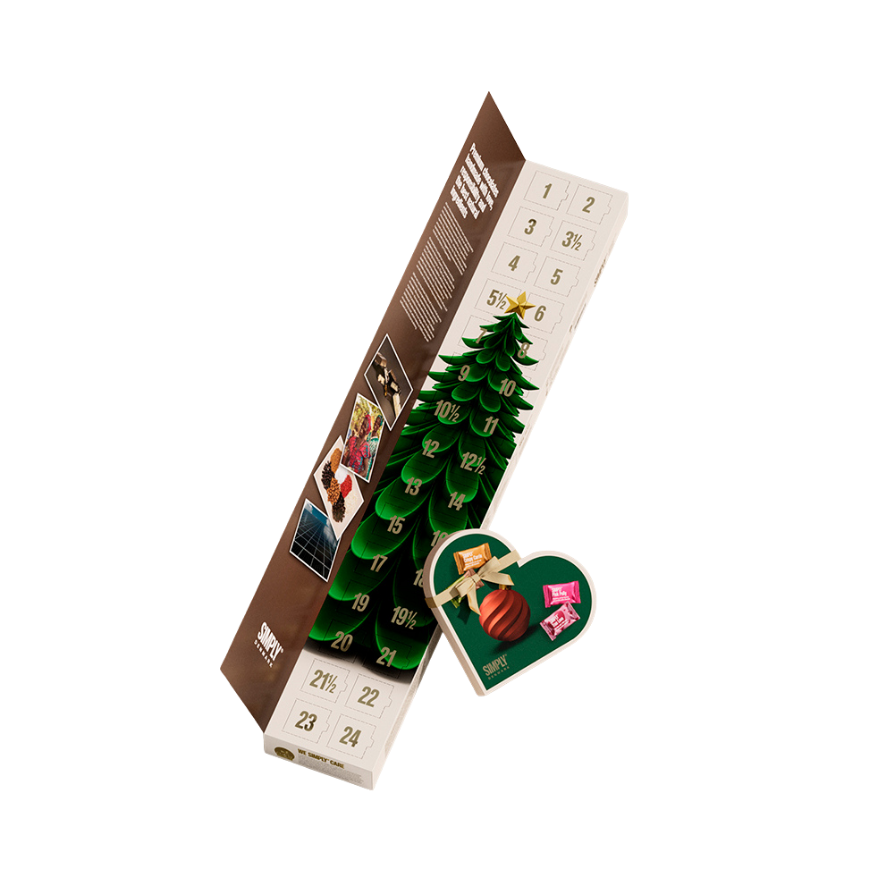 Julekalender, Chokolade (300g)