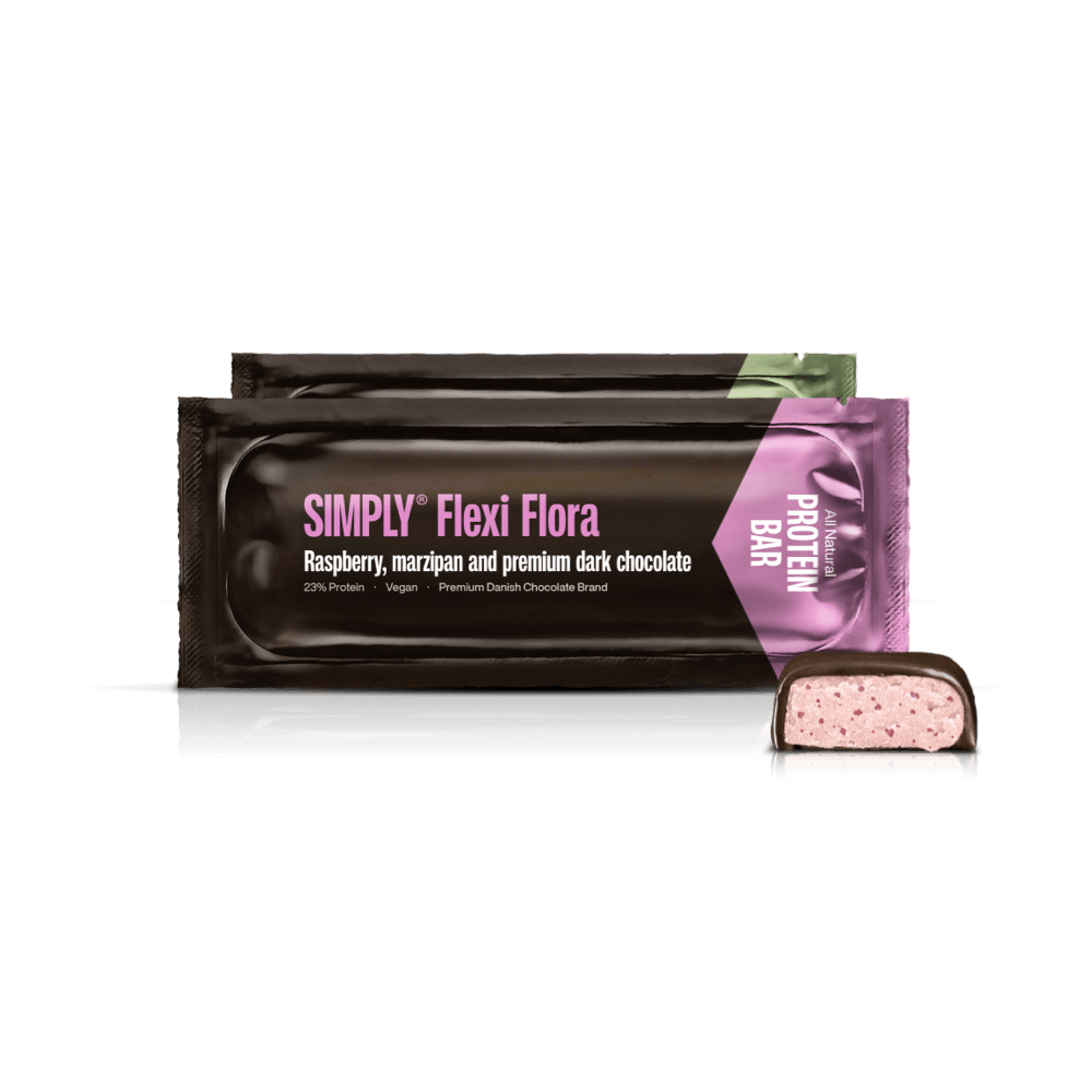 Flying Felix og Flexi Flora | 2 kasser proteinbarer 30x40g - Protein bars - Simply®
